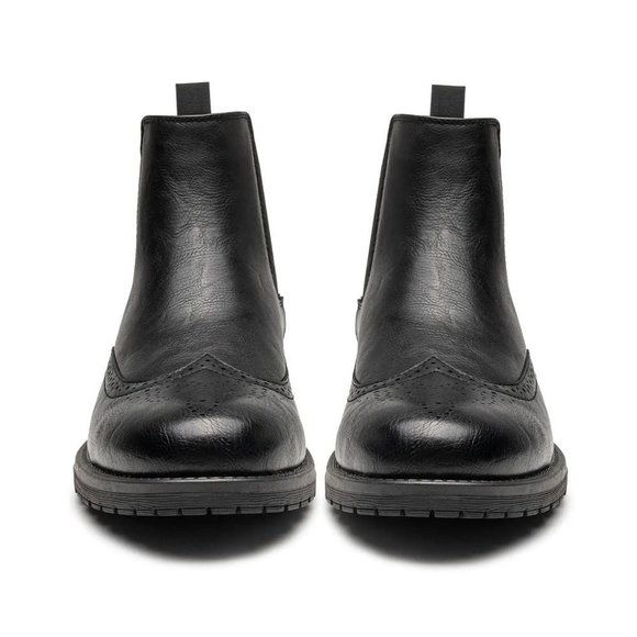 MEN\'S Chelsea Boots Slip-on Formal Black 715 main image 9